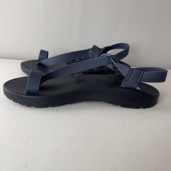 Chaco Sandals Men's 9 Blue Storm Bodhi Belt Toe Loop Strap Hiking Beach Shoes - Picture 4 of 10